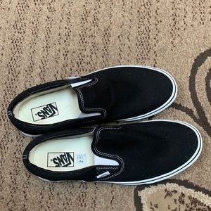 Mens vans, black, never worn!